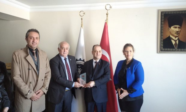 İyi Parti  Konak İlçe Başkanlığından  Sendikamıza Nazik Ziyaret